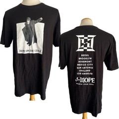 J-HOPE (2025) Official BTS “Hope on Stage” K-Pop Tour Dates T-Shirt Size XL
