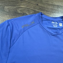 Ralph Lauren RLX Performance Mesh Long Sleeve T-Shirt Blue Men’s Size Medium NWT