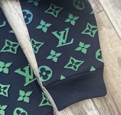 Louis-Vuitton Monogram Sweatshirt Sweater Medium Excellent Condition