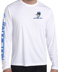 Salt Addiction t shirt Saltwater microfiber fishing long sleeve 50+ uv life