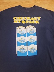 Check Out My Six Pack Short Sleeve Size 4XL T-Shirt. C9