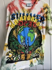 Online Ceramics Rare 2019 Summer Tour/Climate Change Tie Dye T Shirt New Small