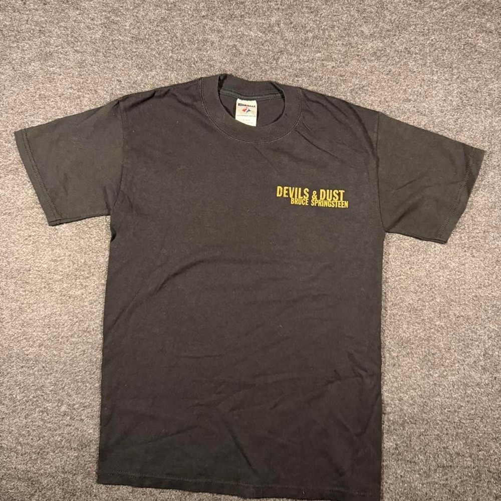 Vintage 2005 Bruce Springsteen Devils & Dust Tour Shirt Size Small