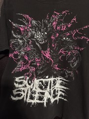 Vintage Suicide Silence Abomination Tshirt Rare Large *See Pics/Read*