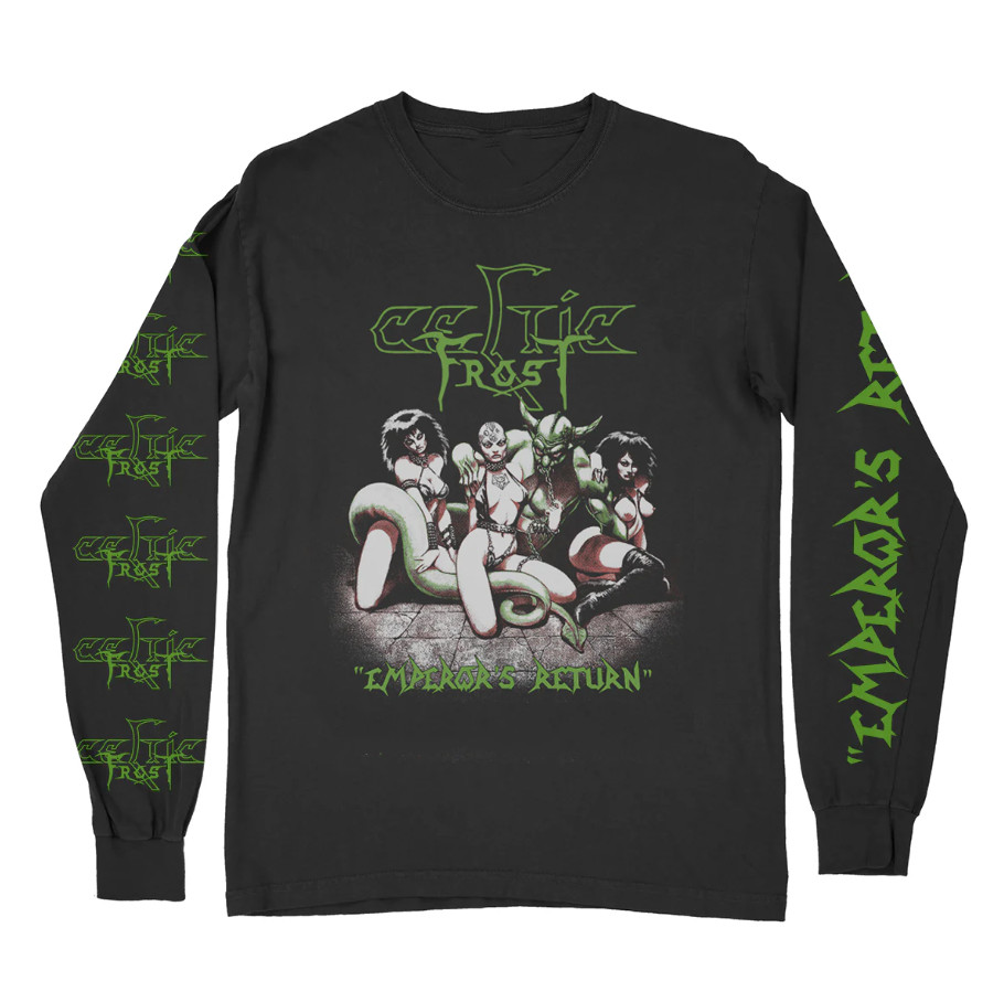 Celtic Frost band Emperor’s Return Long Sleeve Tee Adult BS433