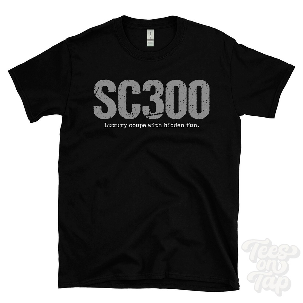 SC300: Luxury coupe with hidden fun T-Shirt car driver gift