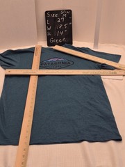 Lot of 3 Patagonia Shirts Mens Medium 2 SLIM FIT 1 Med Regular Blue, green, grey