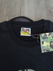 A Bathing Ape BAPE Black Men’s Ape Head Logo Graphic Tee M Cotton Jersey