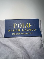 NWT Polo Ralph Lauren 50×27 Soft Gray Flat Front Polo Chino Cotton Twill $84.99