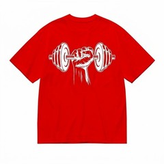 Weightlifting Gym T Shirt Dumbbell Graphic Tee Fitness Workout Bodybuilding Gift