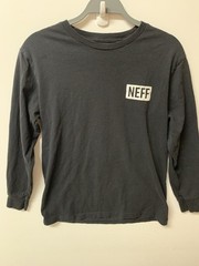 Vintage Men’s NEFF Disney Mickey Mouse Black Long Sleeve Shirt Size S Est. 1928