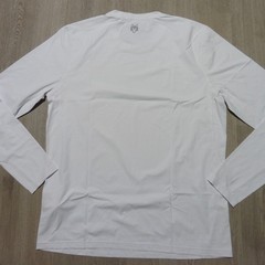 GREYSON Mens M MEDIUM GUIDE SPORT T SHIRT PERFORMANCE GOLF LONG SLEEVE TEE WHITE