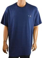 Polo Ralph Lauren Mens T-Shirt New 2XB 3XB 4XB 5XB Navy Blue Short Sleeve