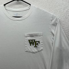 Southern Tide Wake Forest T-Shirt Mens Medium White Football Play College Preppy