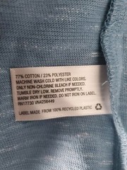 Goodfellow Friendship Blue Heathered T-Shirt Men’s Standard Fit XXL NWT