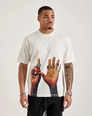 Jordan Flight MVP Men’s Six Championship Rings T-Shirt Black/Cream White