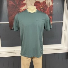 Travis Mathew Tee T-Shirt Mens Sz Large Athletic Fit Performance Stretch Green