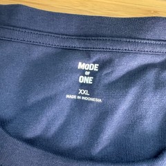 Mode of One Mens Long Sleeve Relaxed Fit T-Shirt Caspian Waters Blue XXL NEW