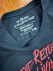 Return Of The Living Dead Shirt Large Cavity Colors Fright Rags