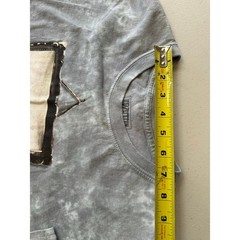 Liquid Blue Led Zeppelin IV Man With Sticks Tie Dye T-Shirt Mens 2XL Gray Rock
