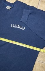 Vtg Capitola California Mens Large Spirit Jersey Style Shirt West Trends Tag USA