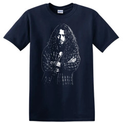 Chris Cornell T Shirt Rock Legend Portrait Grunge Music Singer Fan Tribute Tee