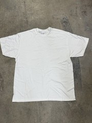 Men’s New Balance White T-Shirt Heavy Cotton Size: XL Blank White New Balance