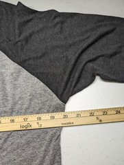 Copper Shot Distillery T Shirt Size Large Bastrop Texas 3/4 Raglan Ringer