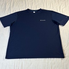 Columbia Navy Omni-Freeze Zero Performance Shirt Men’s Large Cooling Tee