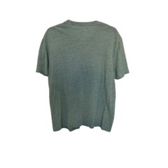 Lucky Brand Men’s Linen Blend Pocket Tee in Washed Green Size L