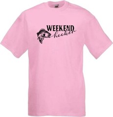 Fishing Weekend Hooker Humour Novelty T Shirt Various Colours And Sizes