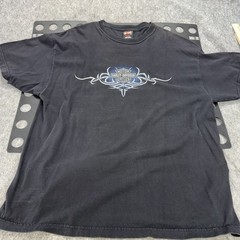 Harley-Davidson Men’s Black 2XL Cotton Graphic T-Shirt Speedway Concord NC