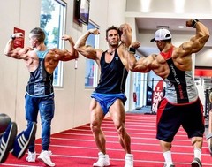 Men’s Gym Tank Top Muscle Shirt Sleeveless T Shirt Workout Fitness Training Tee