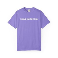 I Had Potential Shirt Funny T-Shirts Men Graphic Shirt Funny Shirt For Men