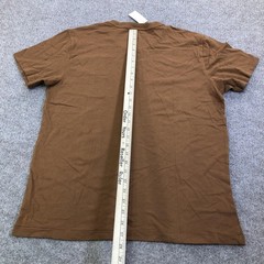 Aeropostale Shirt Mens Medium Brown AERO New York Logo Graphic Tee Tagless