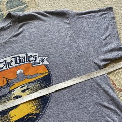 80s Save The Bales T Shirt Tri Blend Vintage XL Rayon Gray Drug Humor Florida