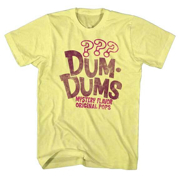 Dum Dums Candy Suckers ??? Mystery Flavor Original Pops Men’s T Shirt