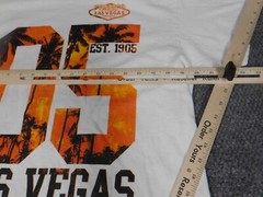 Las Vegas Mens Shirt Large White workout lifting