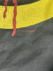 Vintage Bullet Hole Smiley Face Wild Oats Headshot T-Shirt Mens XL Single Stitch