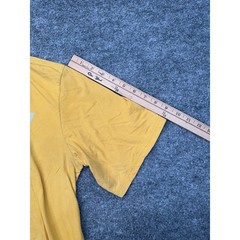 New Balance US Navy PT TShirt Mens Large Yellow Reflective Military Training Top