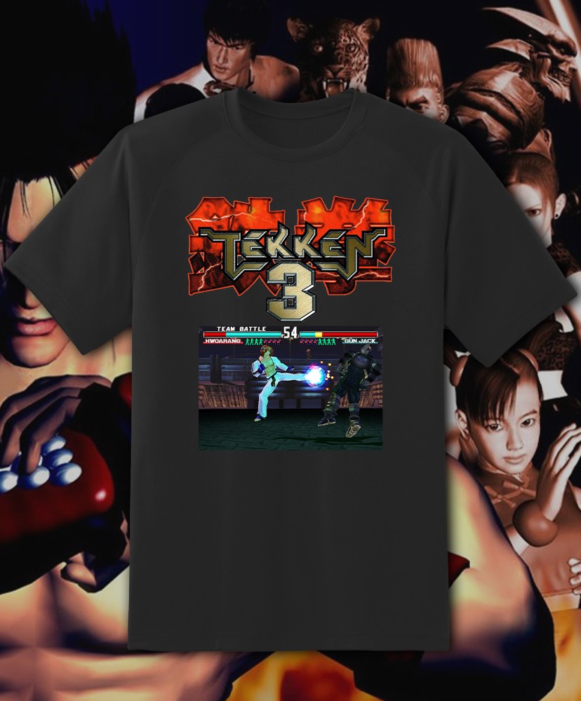 Tekken 3 Arcade Retro T-SHIRT Adult sizes up to 6XL and Youth Fast Ship!!