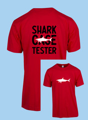 UNISEX MEN WOMENS TEE TSHIRT SHARK CAGE TESTER DIVING SWIMMING DIVE REEF FISH