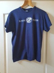 NASA Shuttle Launch Experience T-Shirt Size S – M Blue T Bought In Florida 2012
