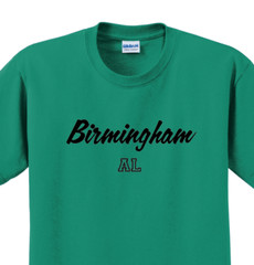 Birmingham, Alabama State T-Shirt Short Sleeve Graphic Tee Unisex apparel