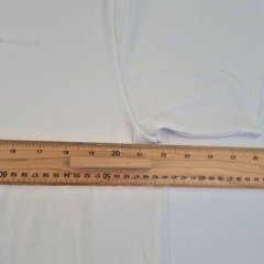 UNDER ARMOUR T-Shirt XL White Men’s Polyester Elastane Sportswear