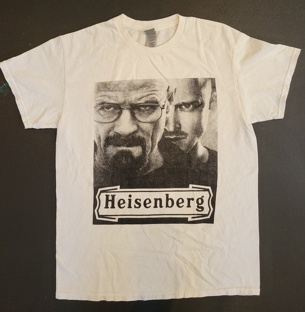 Breaking Bad Walter White Jesse Pinkman Heisenberg T-Shirt Men’s Medium RARE HTF