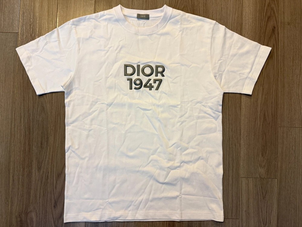 Dior Relaxed Fit Tee Shirt white sz M