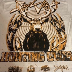 Evil Vice Hunting Club Authentic Red Tag T Shirt Size Large New With Tags
