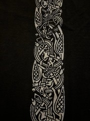 Vtg Fashion Victim 1994 Celtic Knot Long Sleeve T-Shirt XL Great Condition. Rare