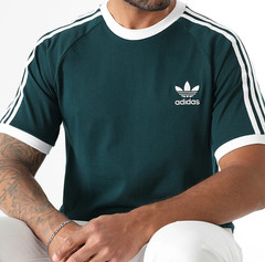NEW MENS ADIDAS ORIGINALS 3-STRIPES CALIFORNIA TREFOIL SHIRT ~SIZE LARGE #JY137